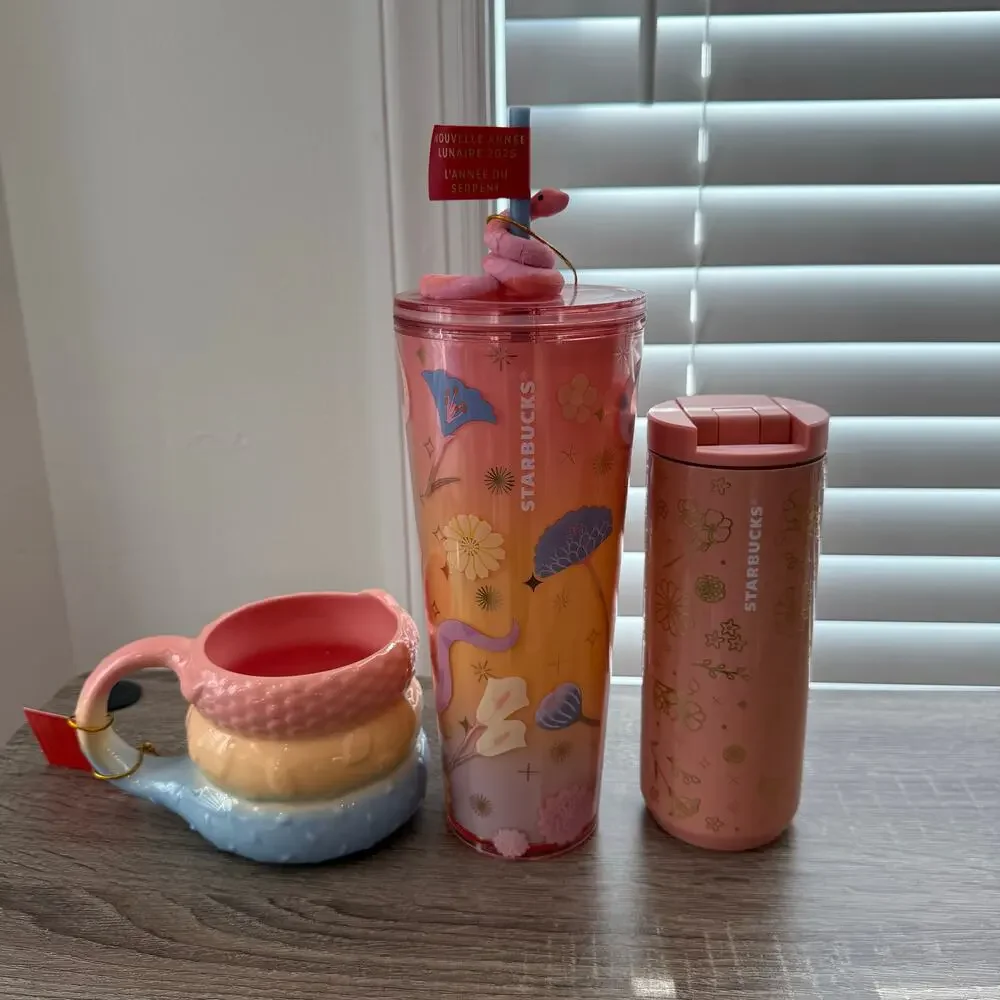 NWT STARBUCKS 2025 Lunar New Year set